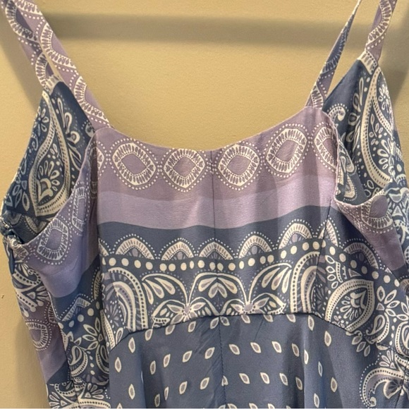 Intermix Isla Scarf dress light blue - Picture 6 of 7